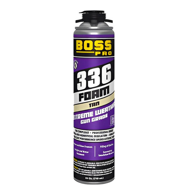 Boss 336 - Extreme Weather Gun Foam - 24oz - (Box of 12)